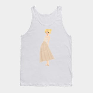 Girl illustration Tank Top